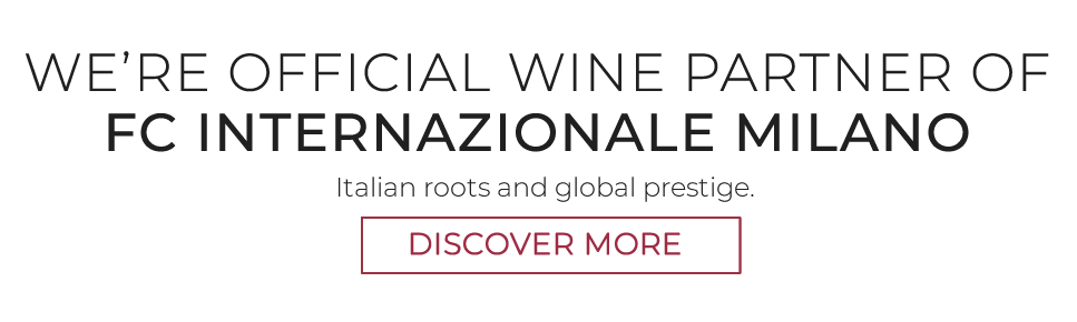 SANTA MARGHERITA IS THE OFFICIAL WINE PARTNER OF FC INTERNAZIONALE MILANO